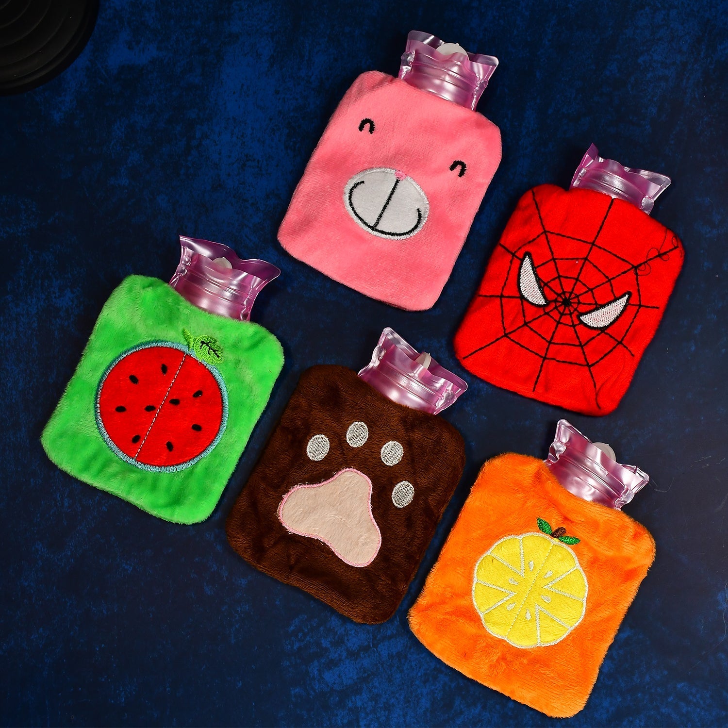 Mini 1pc Mix design hot water bag for pain relief. Mini 1pc Mix design hot water bag for pain relief.